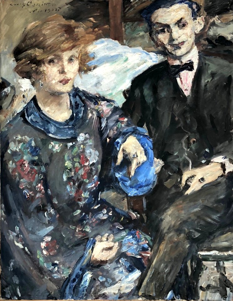 Lovis Corinth - Porträt Erich Goeritz und seine Frau