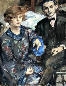Lovis Corinth - Porträt Erich Goeritz und seine Frau