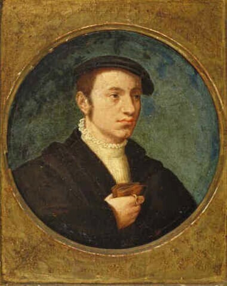 Corneille de la Haye - Jonge man met baret - 1210 (OK) - Museum Boijmans Van Beuningen