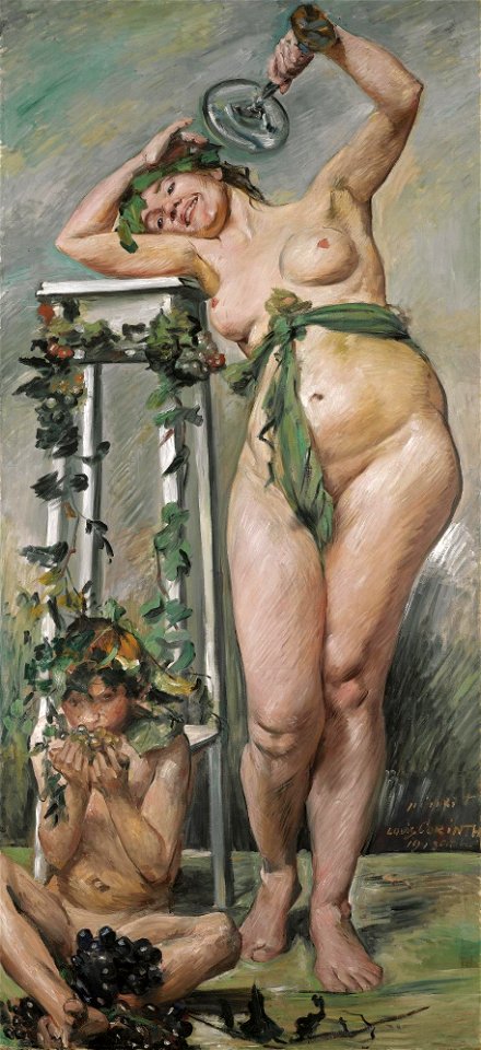 Lovis Corinth - Baccante (1913)