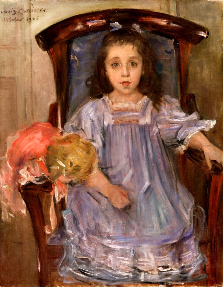 Lovis Corinth Porträt Sophie Cassirer 1906