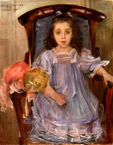 Lovis Corinth Porträt Sophie Cassirer 1906