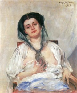 Lovis Corinth Donna Gravida 1909