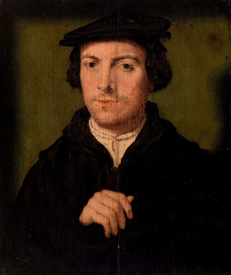 Corneille de Lyon - Portrait of a Man - BF774 - Barnes Foundation