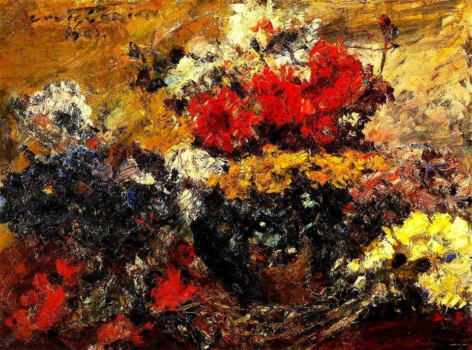 Lovis Corinth Herbstblumen 1923