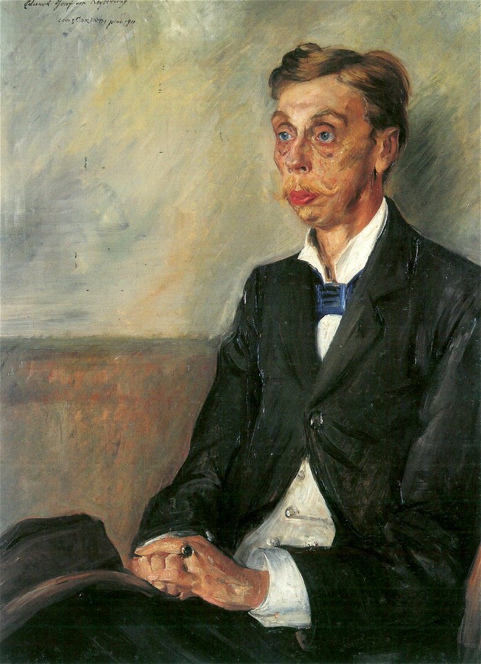 Lovis Corinth Porträt Eduard Graf von Kayserling 1900