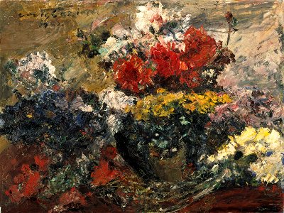 Lovis Corinth - Herbstblumen (1923)