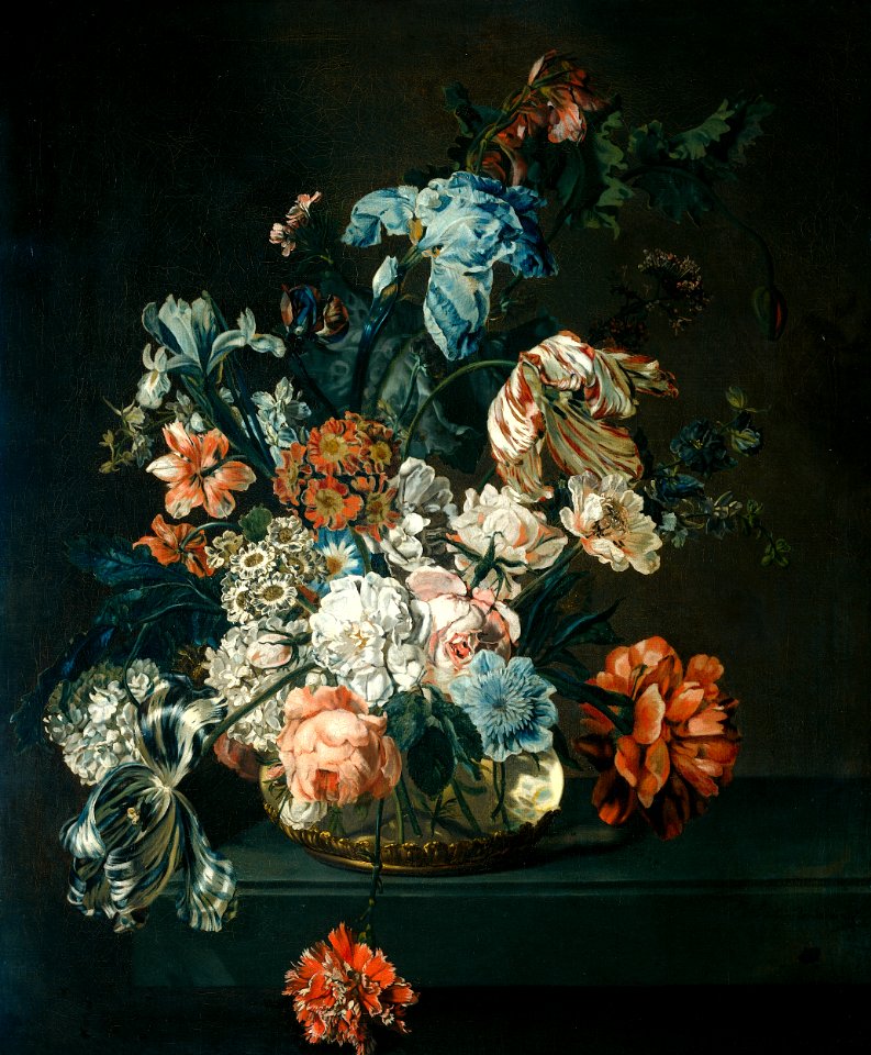 Cornelia van der Mijn - flower still life