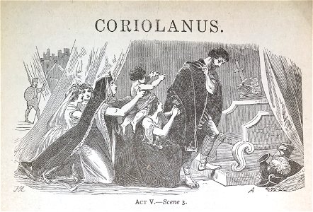 Coriolanus Lithograph
