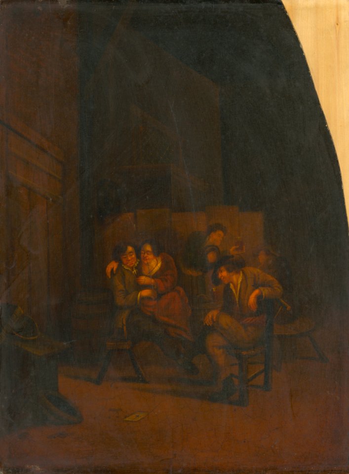 Cornelis Bega - Drinking in a Cellar - O 2337 - Slovak National Gallery