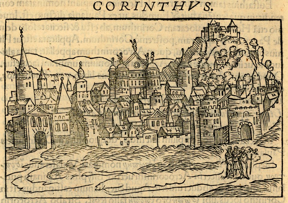 Corinthus - Gerbelius Nicolas - 1545