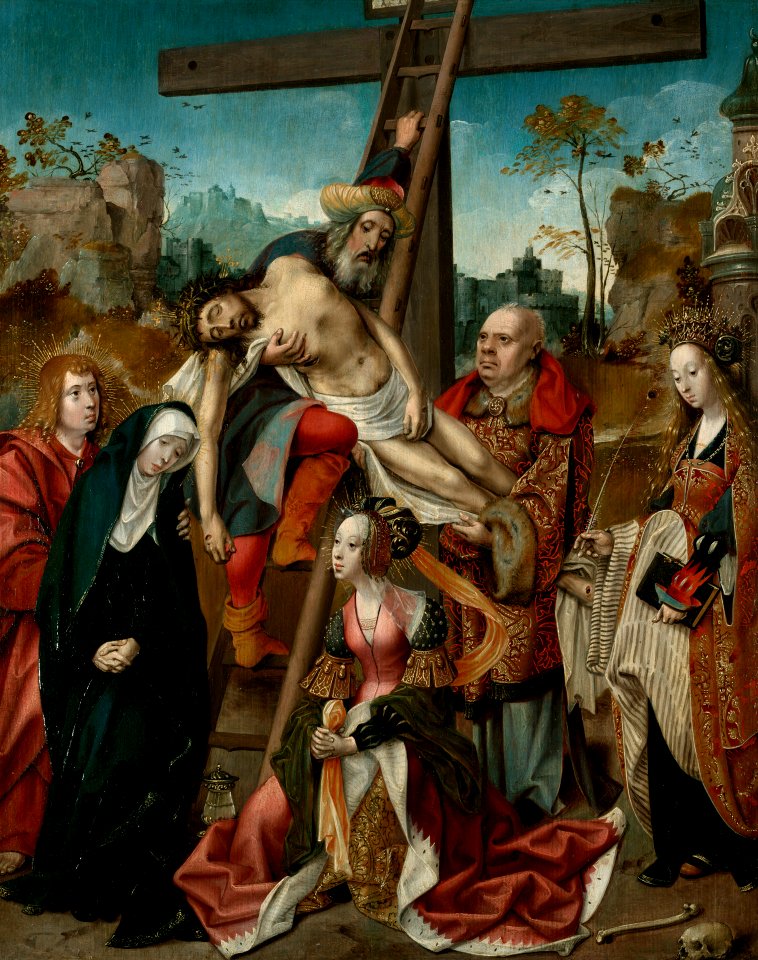 Cornelis Engelbrechtsz. - The Deposition - ILE1981.9.1 - Yale University Art Gallery