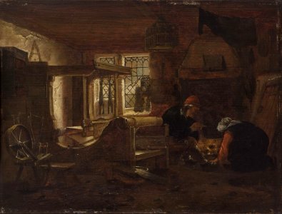 Cornelis Decker - The Weaver Cat549