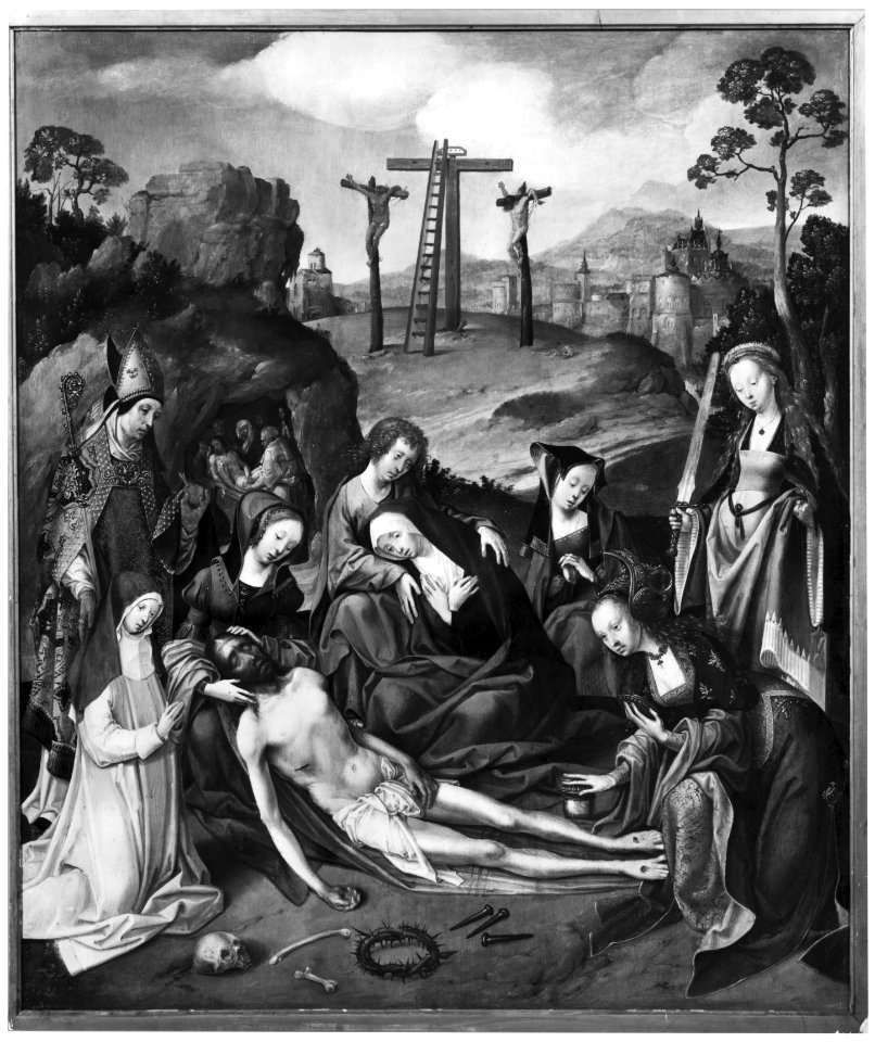 Cornelis Engebrechtsz - Crucifixion
