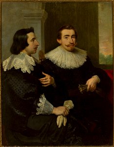 Cornelis de Vos - Portrait of two men - M.Ob.1677 - National Museum in Warsaw