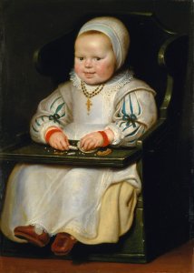 Cornelis de Vos - Portrait of Susanna de Vos. Free illustration for personal and commercial use.