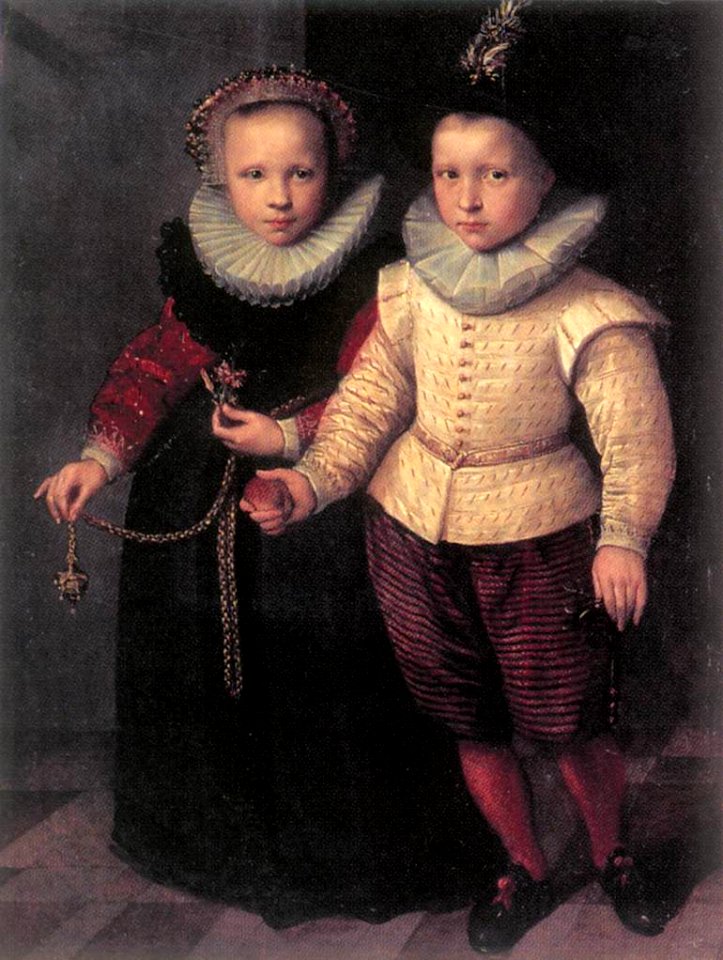Cornelis Ketel - Double Portrait of a Brother and Sister - WGA12153