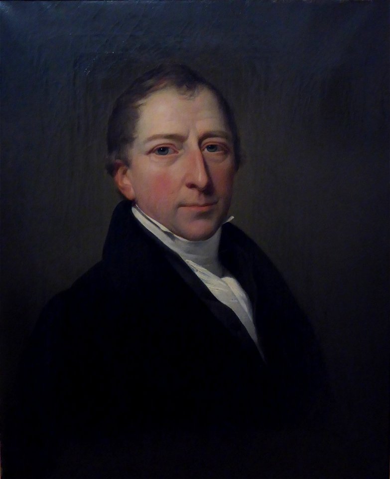 Cornelis Kruseman - Portret van Jacobus Petrus Ivo Diert van Melissant (1774-1847), echtgenoot van Clara Elisabeth Helmich - BMH s1541o - Museum Catharijneconvent