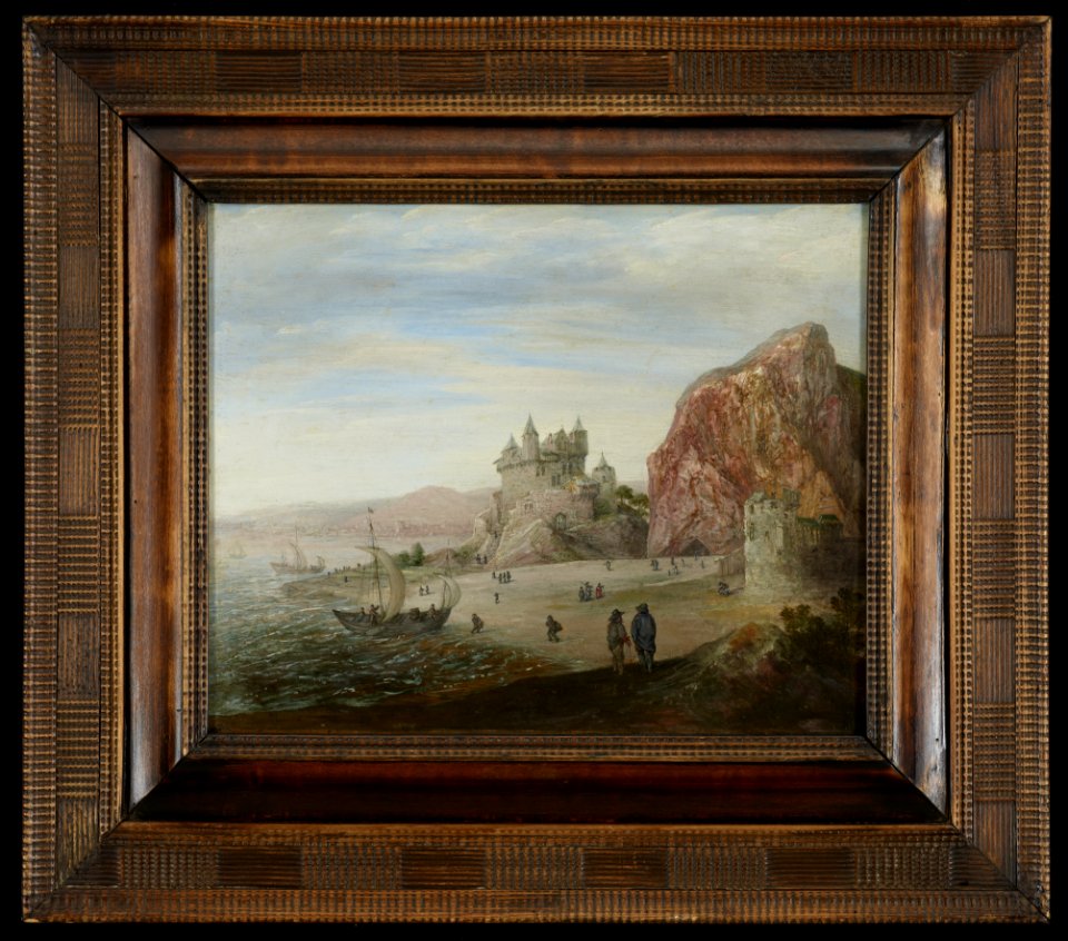 Cornelis Liefrinck - Coastal Landscape with Granite Cliffs - 67.49 - Minneapolis Institute of Arts