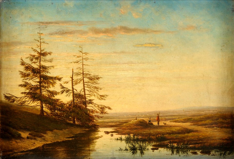 Cornelis Lieste Moorlandschaft