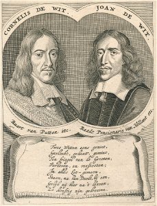 Cornelis de Witt 1623-1672 & Johan de Witt 1625-1672, Erfgoedcentrum Rozet, 300 191 d 2 B-35