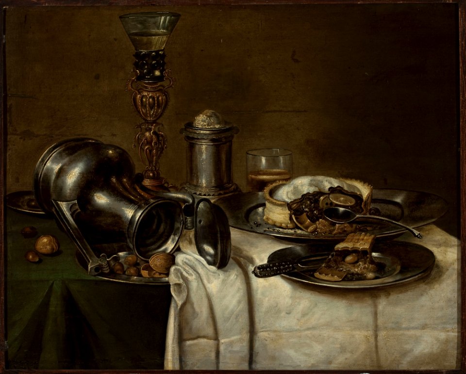 Cornelis Mahu - Dessert - M.Ob.1727 MNW - National Museum in Warsaw