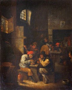 Cornelis Dusart (1660-1704) (attributed to) - A Tavern Interior - 436088 - National Trust