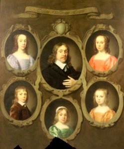 Cornelis Jonson van Ceulen - Portrait of Jan Beck (1611-1676) and his Five Children - 688 - Mauritshuis