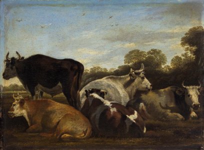 Cornelis Saftleven - Kühe - GG 719 - Kunsthistorisches Museum
