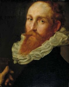Cornelis Ketel - Portret van een man (Hendrik Goltzius^) - 1431 (OK) - Museum Boijmans Van Beuningen