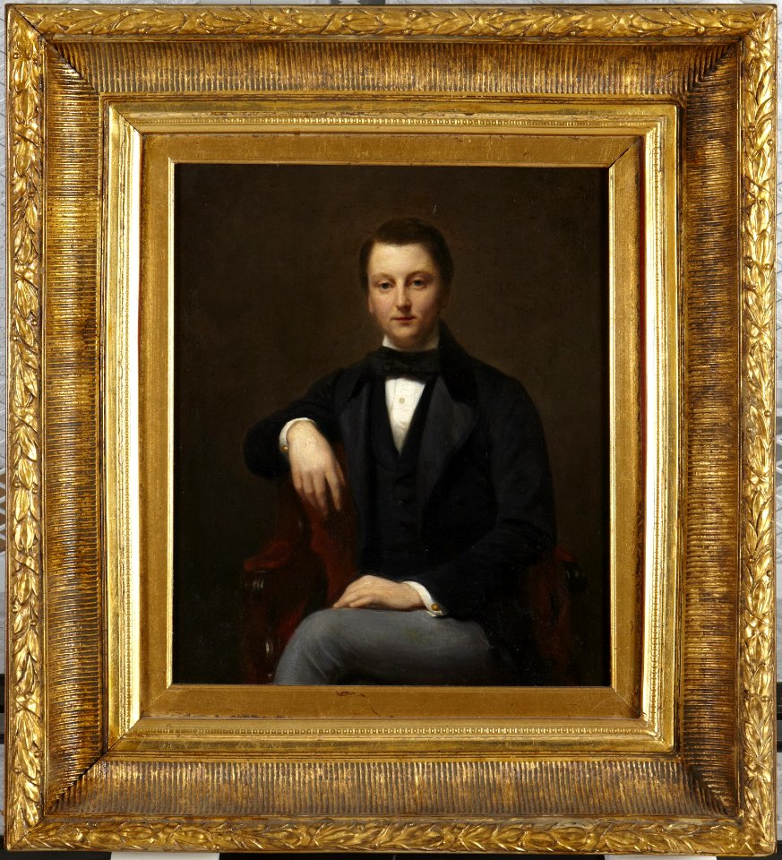 Cornelis Kruseman - Portrait of Eduard van der Oudermeulen - 2000-437 - Princeton University Art Museum