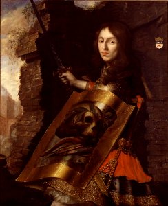 Cornelis Picolet - Pontus Fredrik De la Gardie, 1630-1692, count, baron, national council, general governor, president, - NMGrh 3427 - Nationalmuseum
