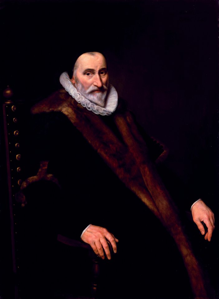 Cornelis Pietersz Hooft (1546-1626) by Cornelis van der Voort