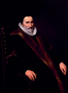 Cornelis Pietersz Hooft (1546-1626) by Cornelis van der Voort