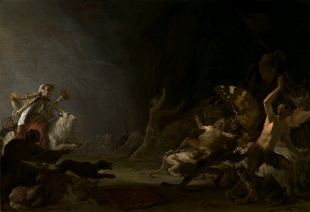 Cornelis Saftleven - A Witches' Sabbath - 1945.290 - Art Institute of Chicago