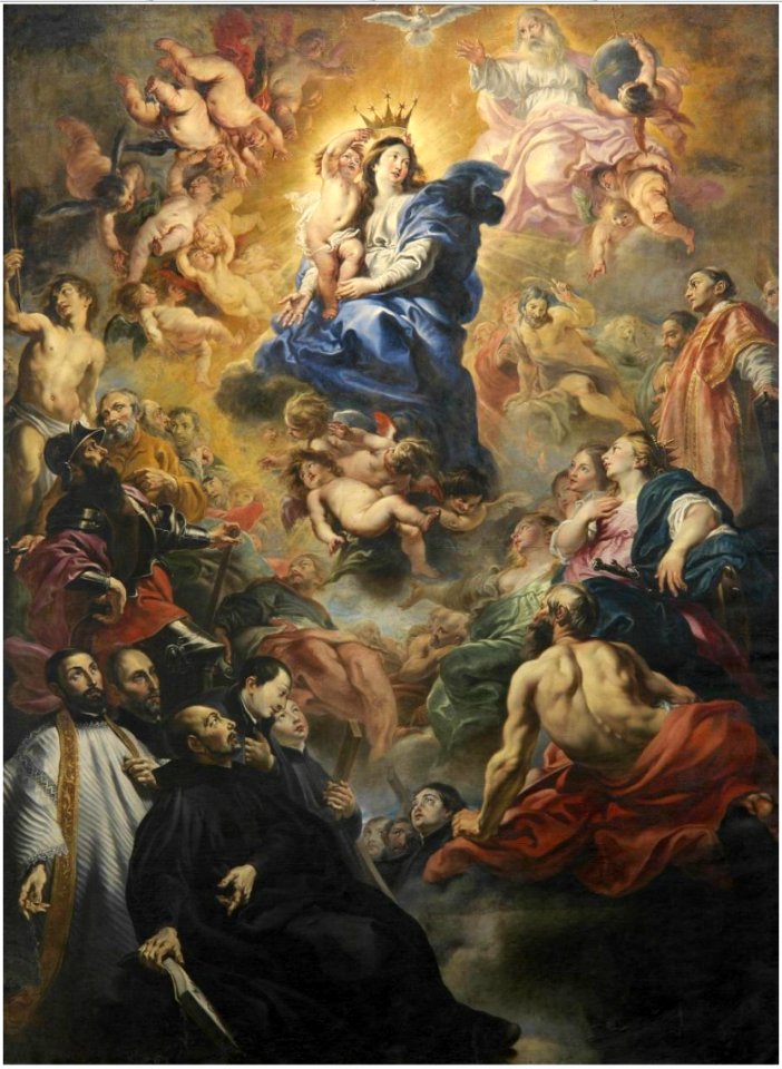 Cornelis Schut I - The Coronation of Mary
