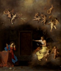 Cornelis van Poelenburgh - Verkündigung Mariae - GG 614 - Kunsthistorisches Museum