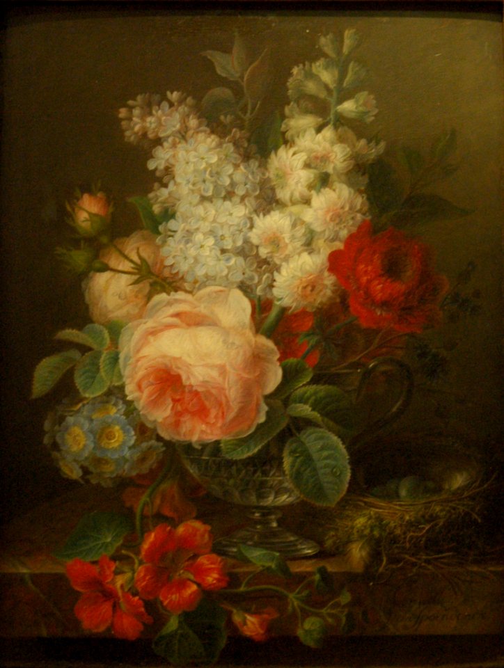 Cornelis Van Spaendonck - Vase de fleurs