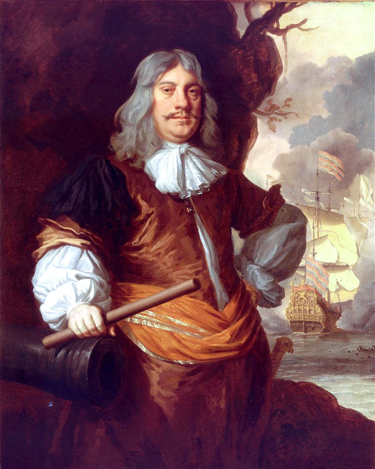 Cornelis Tromp 1629-91 by Peter Lely