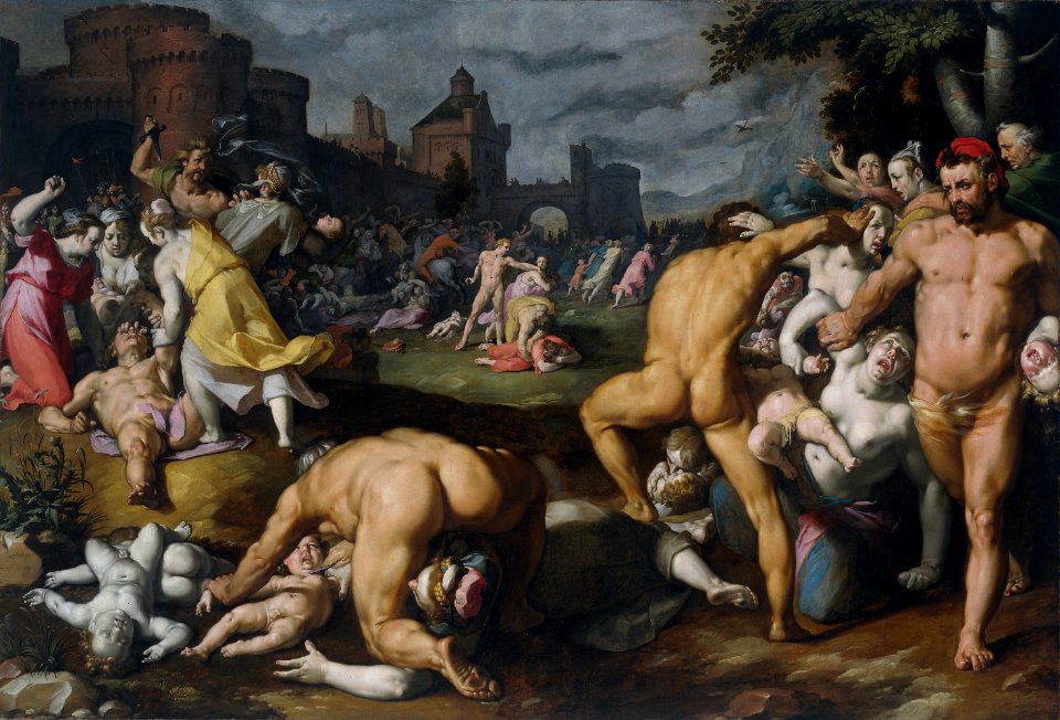 De kindermoord in Bethlehem Rijksmuseum SK-A-128