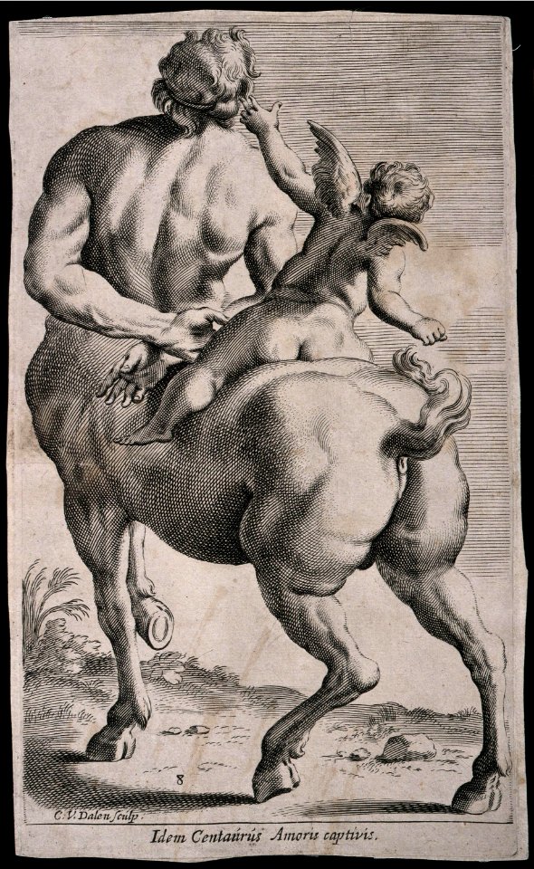 Cornelis van Dalen II - Tambien al centauro cautivó el amor