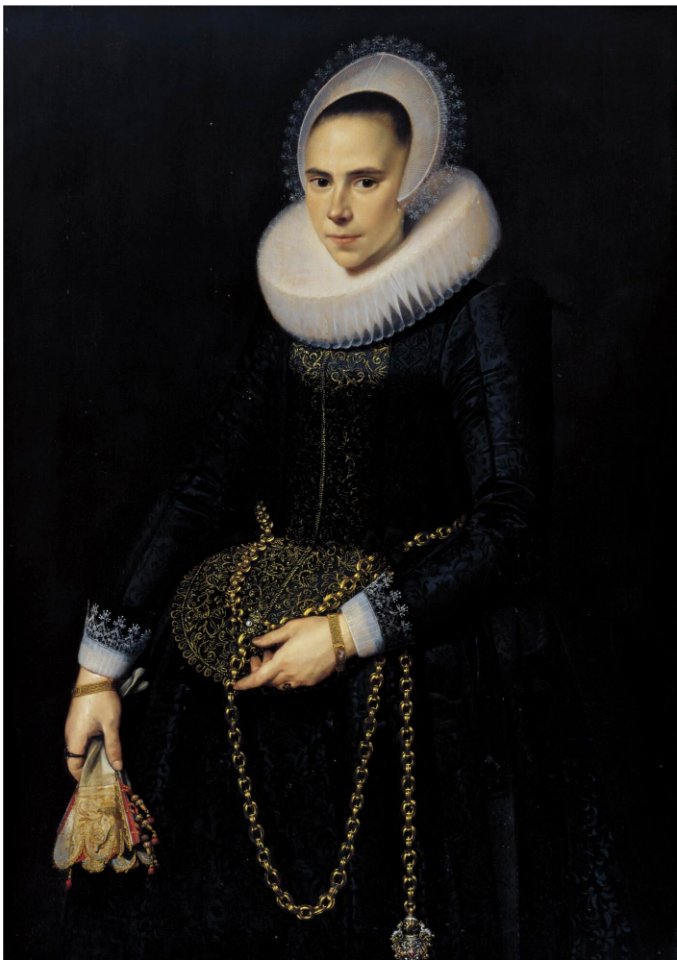 Cornelis van der Voort - Portrait of a Lady, Aged 24 N08321-204-lr-1