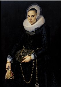 Cornelis van der Voort - Portrait of a Lady, Aged 24 N08321-204-lr-1