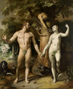 Cornelis van Haarlem - De zondeval