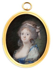 Cornelius Höyer - Portrait of a young lady - S 443 - Finnish National Gallery