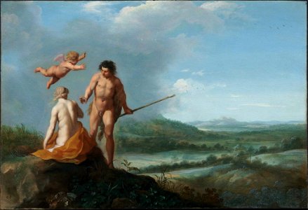 Cornelis van Poelenburch - Nymph and Shepherd in a Landscape - 1987.56 - Museum of Fine Arts
