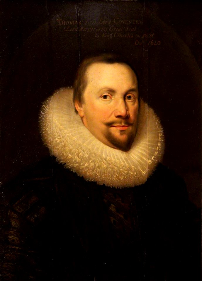 Cornelius Johnson (1593-1661) (after) - Lord Keeper Coventry (1578–1639-1640), 1st Baron Coventry of Aylesborough - 353042 - National Trust