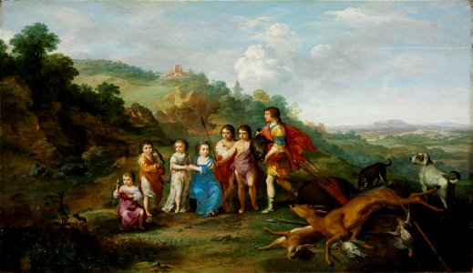 Cornelis van Poelenburgh - The Seven Children of the Winterking - Google Art Project