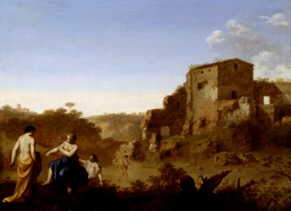 Cornelis van Poelenburgh - Women bathing - A I 665 - Finnish National Gallery