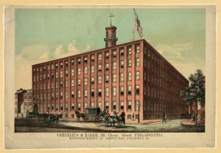 Cornelius & Baker, manufacturers of lamps, chandeliers, gas fixtures, & c LCCN2003677676